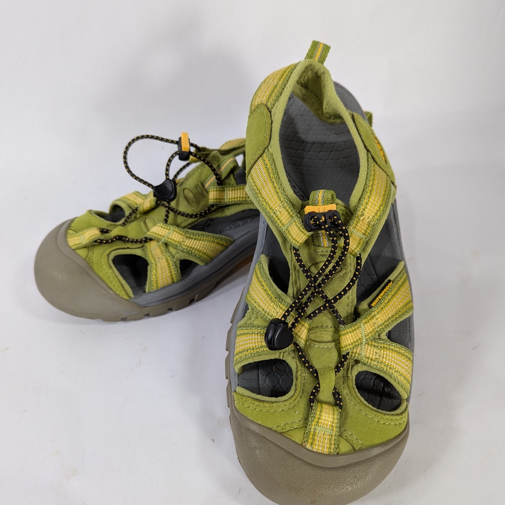 Keen Sandals Lime Green Waterproof Outdoor Sport Shoes Hiking Womens 10